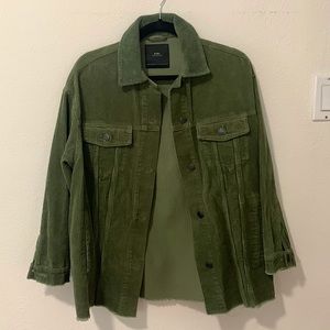 Zara Oversized corduroy shacket